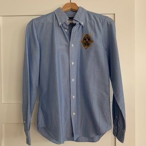 Ralph Lauren blue shirt